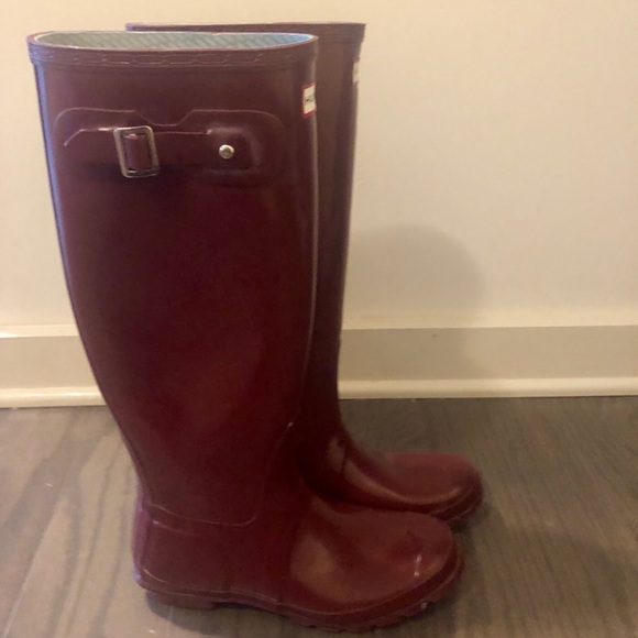Hunter original tall rain boots - Picture 4 of 5